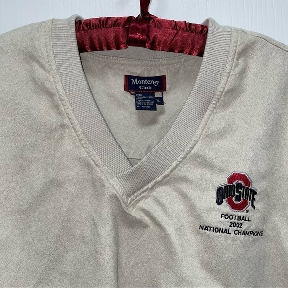 Ohio State Buckeyes V-Neck Vest Vintage 2002 Football National Championship - Picture 5 of 6